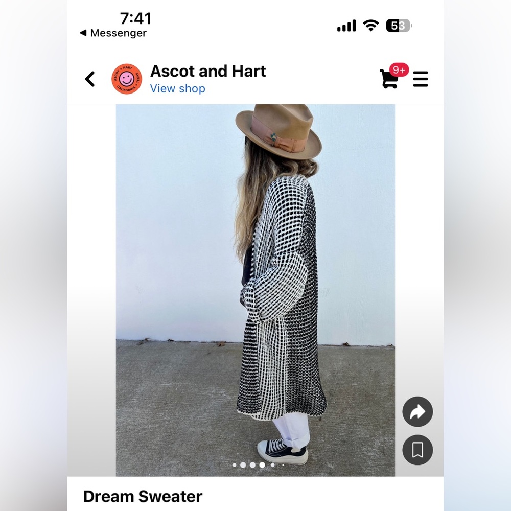 NWT Ascot & Hart Dream Sweater 🖤